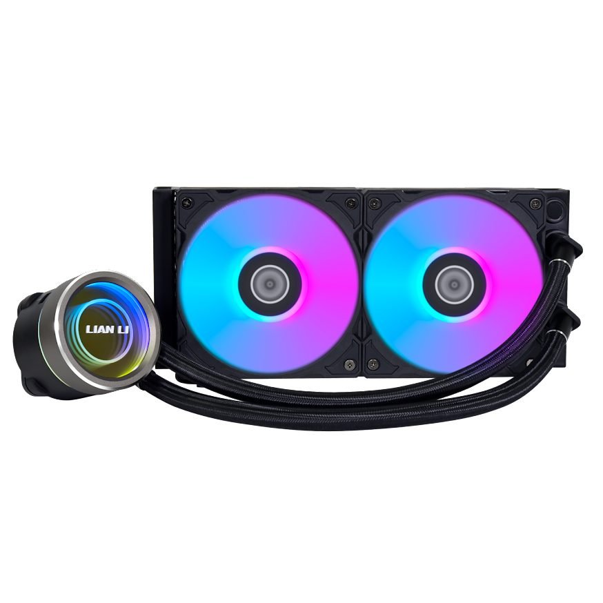 Lian Li Galahad II Trinity 240 Black – AIO GPU Liquid Cooler with ARGB Fans Lian Li Galahad II Trinity 240 Black – AIO GPU Liquid Cooler with ARGB Fans