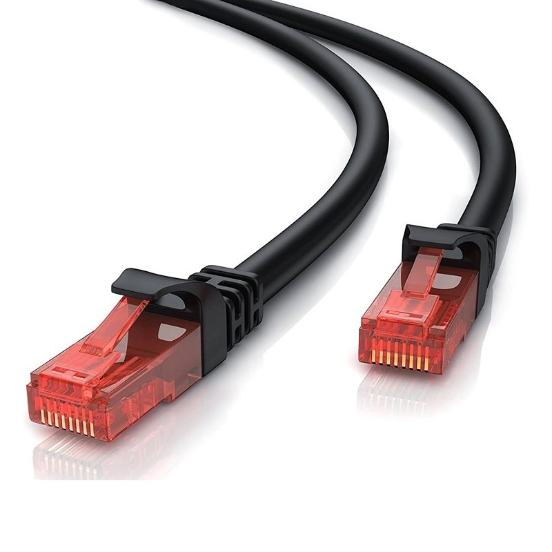 POWERTECH καλώδιο U/UTP Cat 6 CAB-N232, CCA 24AWG 0.5mm, 5m, μαύρο POWERTECH καλώδιο U/UTP Cat 6 CAB-N232, CCA 24AWG 0.5mm, 5m, μαύρο