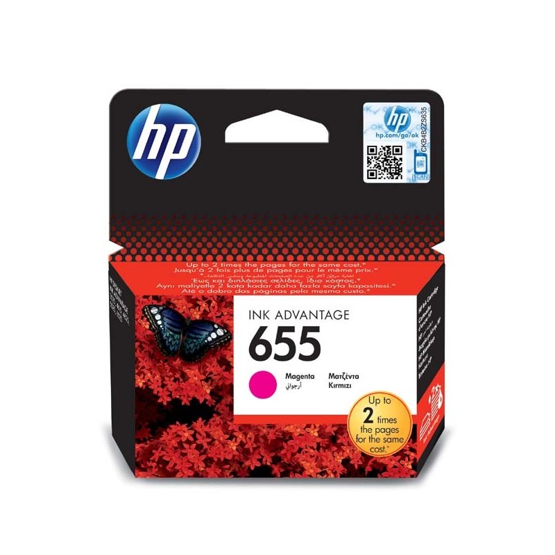 HP Μελάνι Inkjet No.655 Magenta (CZ111AE) (HPCZ111AE) HP Μελάνι Inkjet No.655 Magenta (CZ111AE) (HPCZ111AE)