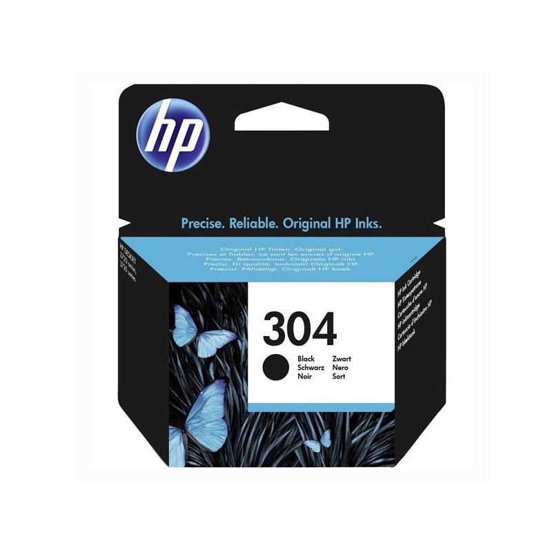 HP Μελάνι Inkjet No.304 Black (N9K06AE) (HPN9K06AE)