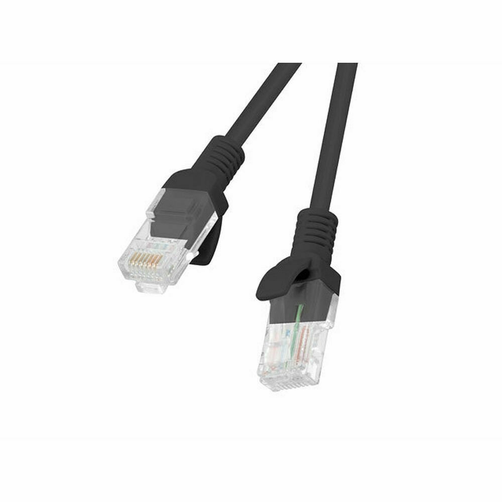 UTP Category 6 Rigid Network Cable Lanberg PCU6-10CC-0100-BK Black 1m UTP Category 6 Rigid Network Cable Lanberg PCU6-10CC-0100-BK Black 1m
