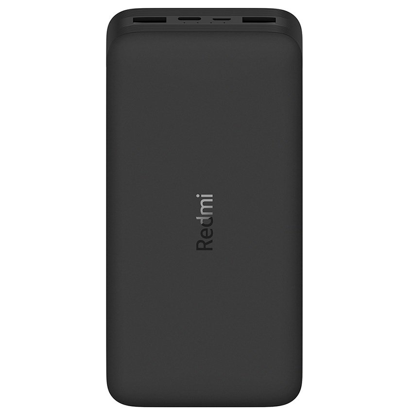 Xiaomi Redmi Power Bank 20000mAh 18W με 2 Θύρες USB-A (VXN4304GL) Μαύρο