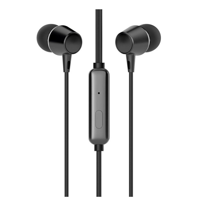 HP HP DHE-7000 headphones, headphones with microphone, volume adjustment, black, 2.0, in-ear type 3.5 mm jack