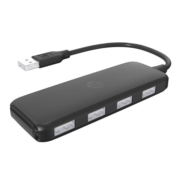 USB (2.0) hub 4-port, DHC-CT110C, black, Hewlett-Packard USB (2.0) hub 4-port, DHC-CT110C, black, Hewlett-Packard