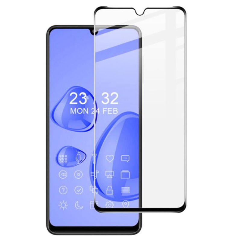 Full Screen Tempered Glass Screen Protector for Samsung Galaxy A22 4G Black Full Screen Tempered Glass Screen Protector for Samsung Galaxy A22 4G Black