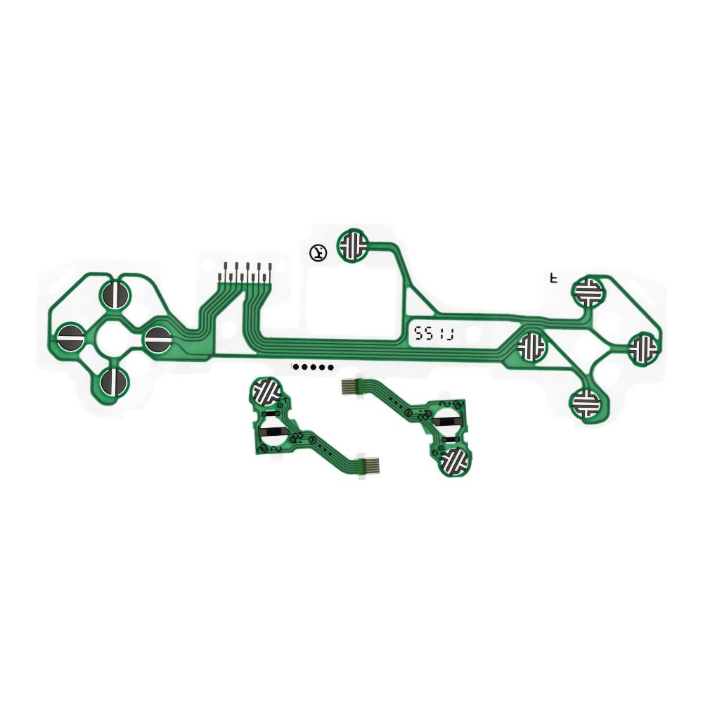 Conductive Film for PS5 Controllers V2.0 Green Ori 3pcs in one set