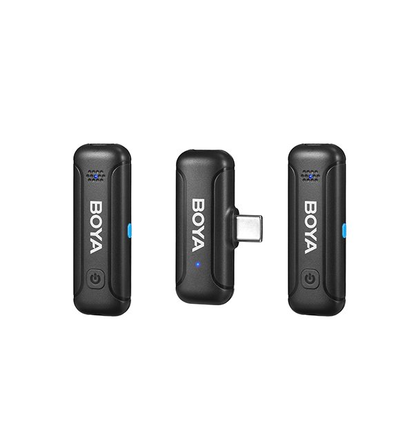 BOYA BY-WM3T-U2 2,4GHz Mobile wireless mic For Android USB-C (2 transmitters, two person vlog) BOYA BY-WM3T-U2 2,4GHz Mobile wireless mic For Android USB-C (2 transmitters, two person vlog)