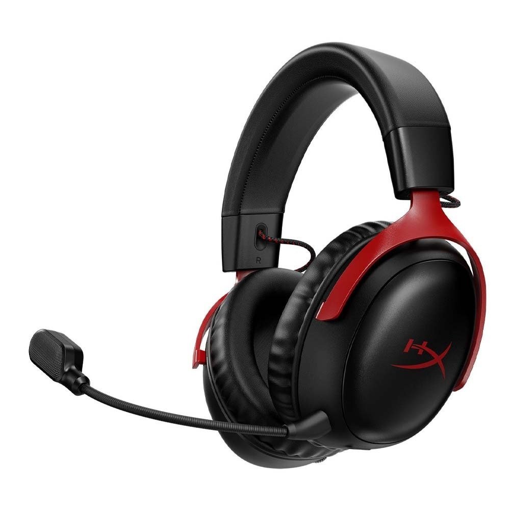HyperX Cloud III Wireless Gaming Headset Black/Red 77Z46AA