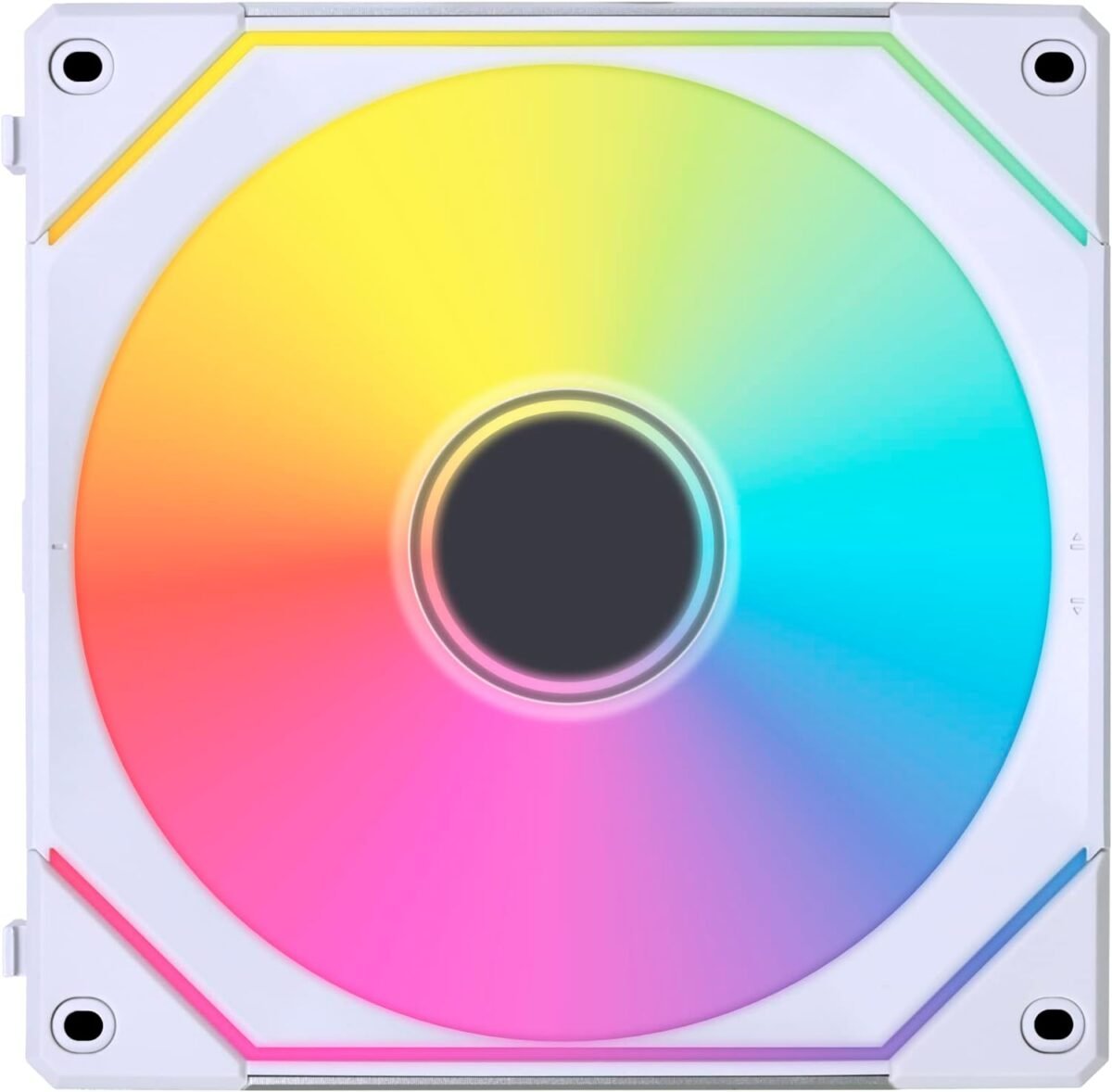 Lian Li UNI FAN INFINITY SINGLE WHITE – aRGB PWM 140mm 0,200~1600RPM (1pcs) NO controller Case Fan Lian Li UNI FAN INFINITY SINGLE WHITE – aRGB PWM 140mm 0,200~1600RPM (1pcs) NO controller Case Fan