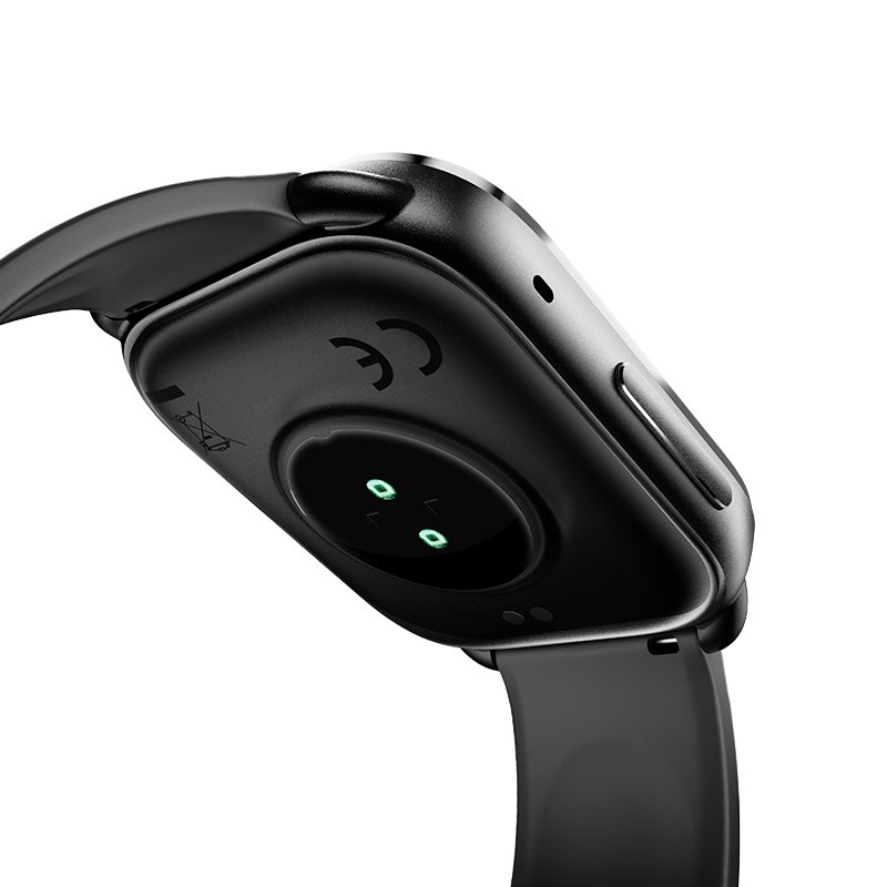 QCY Watch GS S6 Black - 2,02" large TFT touch, 320x502 60Hz, Call BT Smart Watch IPX8 14day - Image 2