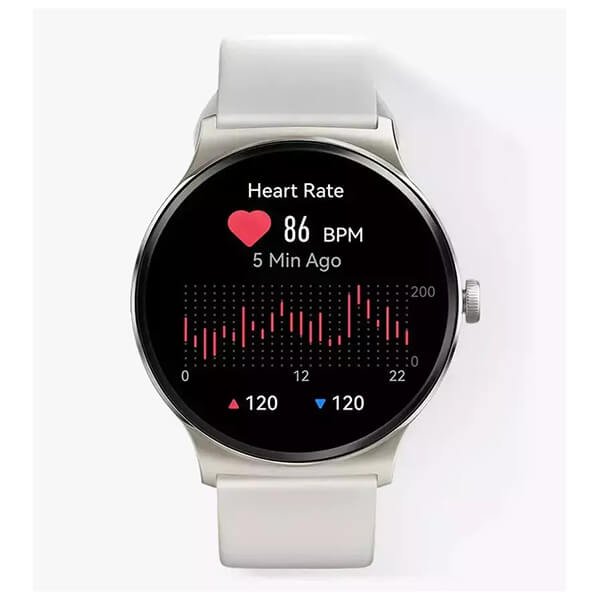 Haylou Solar Lite Silver Smart Watch Metal 1,38 TFT Screen 20 days BT5.3 IP68 Waterproof - Image 2