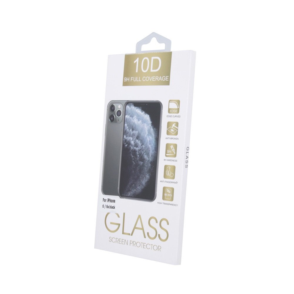 Tempered glass 10D for iPhone 16 Plus 6,7″ black frame Tempered glass 10D for iPhone 16 Plus 6,7″ black frame