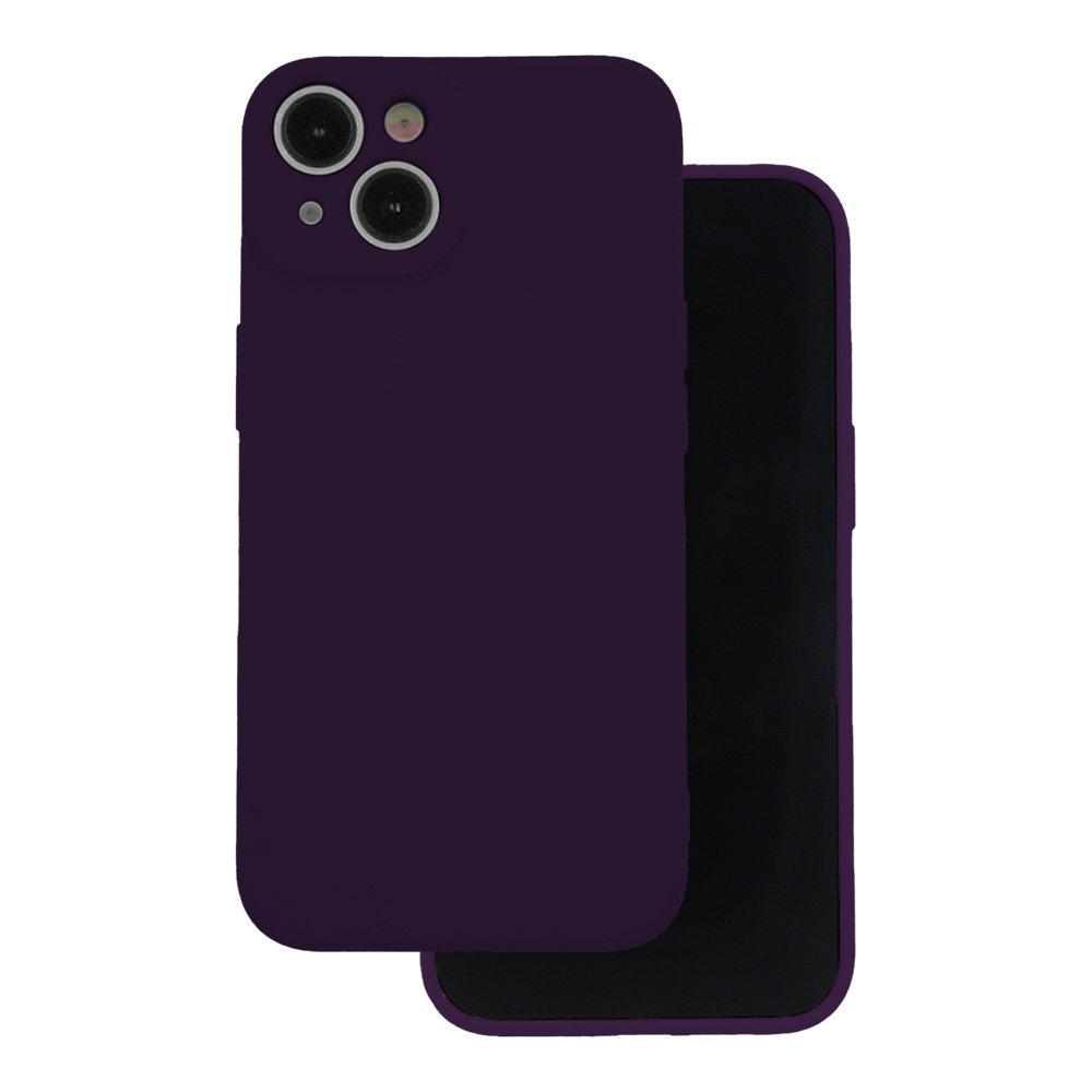 Silicon case for iPhone 16 Plus 6,7″ plum Silicon case for iPhone 16 Plus 6,7″ plum