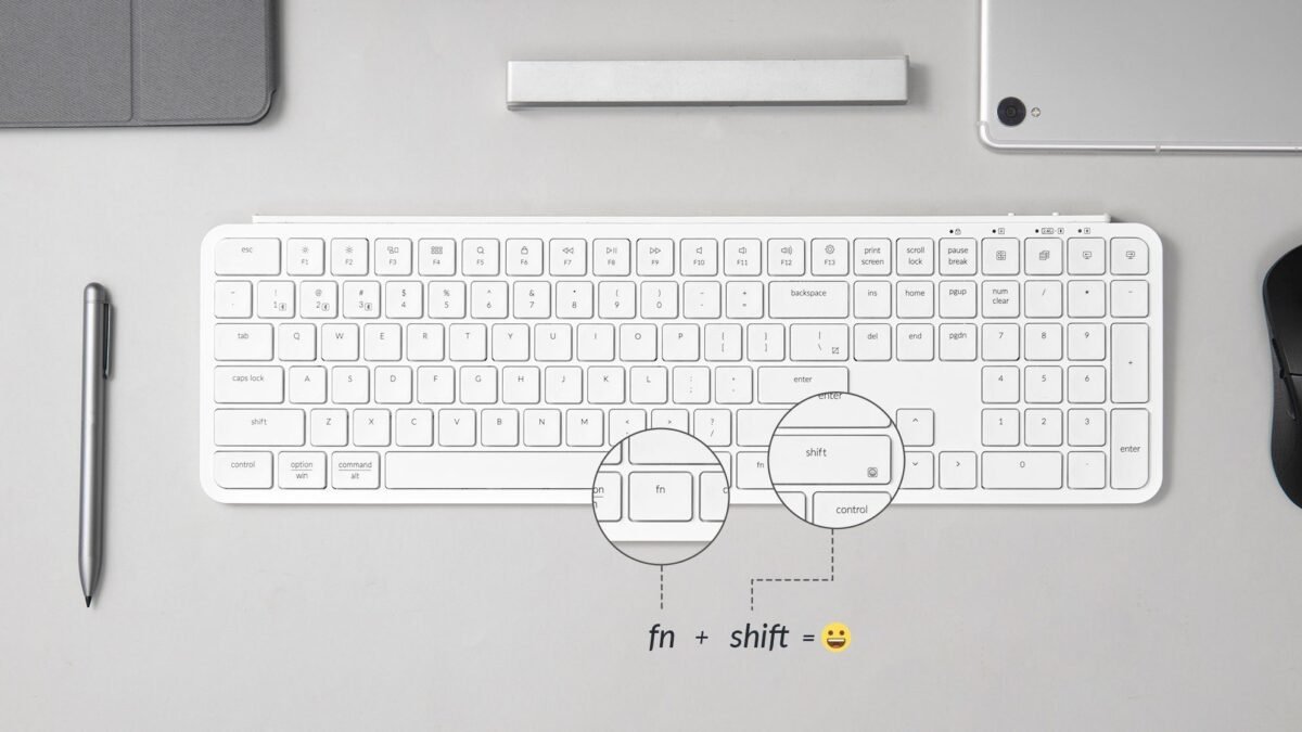 Keychron B6 Pro (B6P-K8) Ultraslim Wireless BT Keyboard ZMK Online customizen-Ivory White 100% US - Image 3