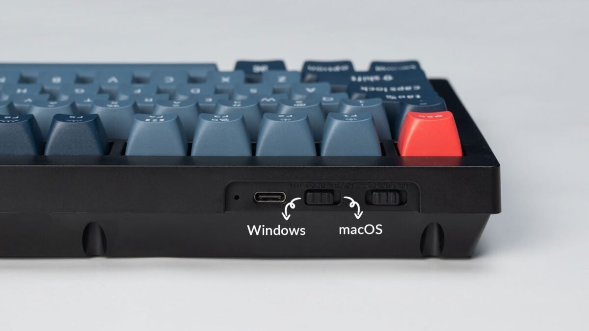 Keychron V1 Max (V1M-D3) QMK/VIA Wireless Custom Mechanical Keyboard Brown Switch RGB 75% US Lay Keychron V1 Max (V1M-D3) QMK/VIA Wireless Custom Mechanical Keyboard Brown Switch RGB 75% US Lay