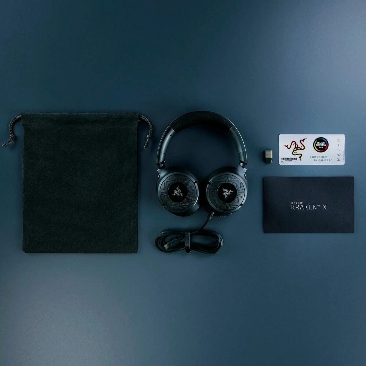 Razer KRAKEN V4 X USB – RGB 7.1 Gaming Headset – 40 mm Driver – PC/PS5/PS4 Razer KRAKEN V4 X USB – RGB 7.1 Gaming Headset – 40 mm Driver – PC/PS5/PS4