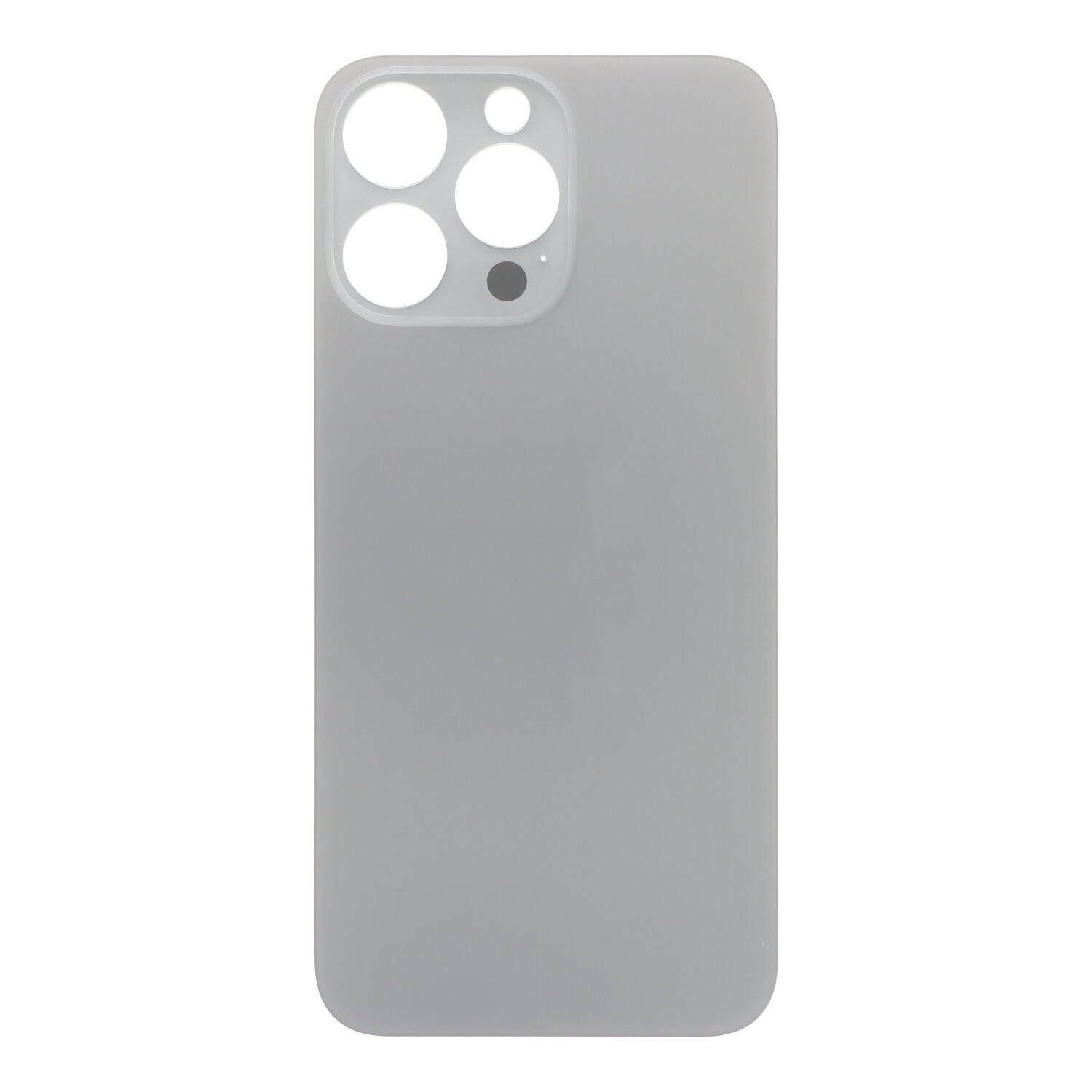 Καπάκι Μπαταρίας / Battery Door with Adhesive for iPhone 15 Pro Max Large Hole Natural Titanium