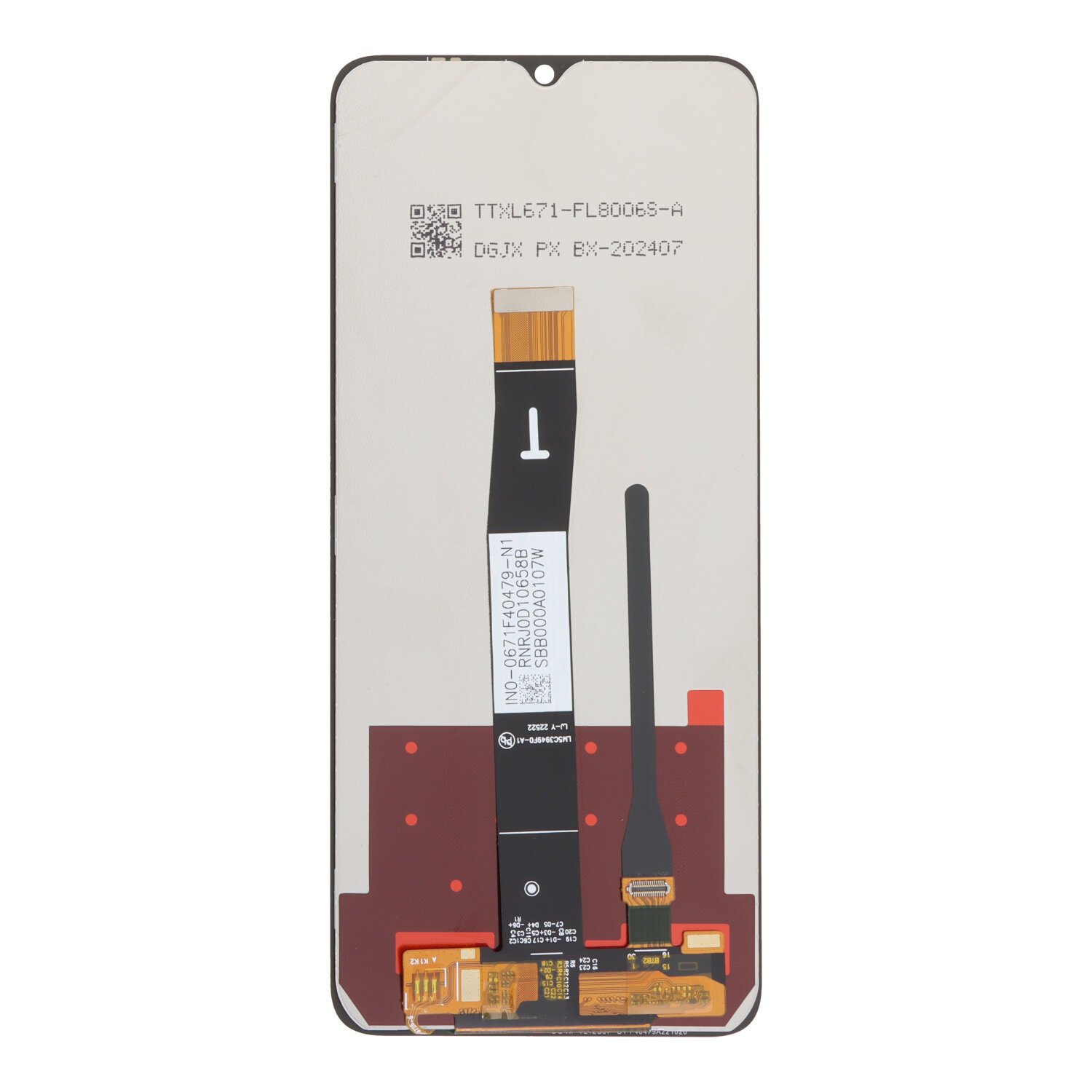 LCD & Touch Screen Replacement for Xiaomi Redmi 12C Black