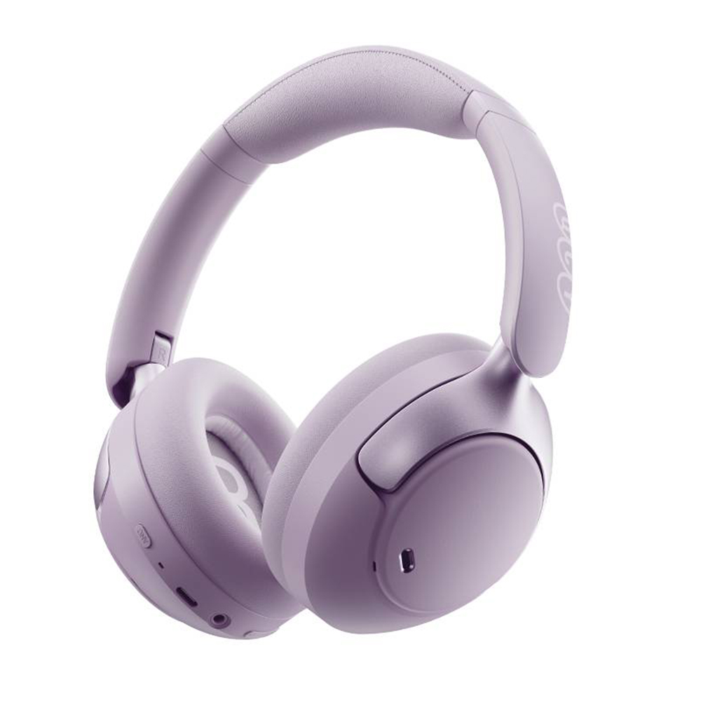 QCY H3 PRO Headset Purple Hi-Res Audio V5.4 Bluetooth ANC LDAC/AAC/SBC Call Noise Canc. 40mm driv QCY H3 PRO Headset Purple Hi-Res Audio V5.4 Bluetooth ANC LDAC/AAC/SBC Call Noise Canc. 40mm driv