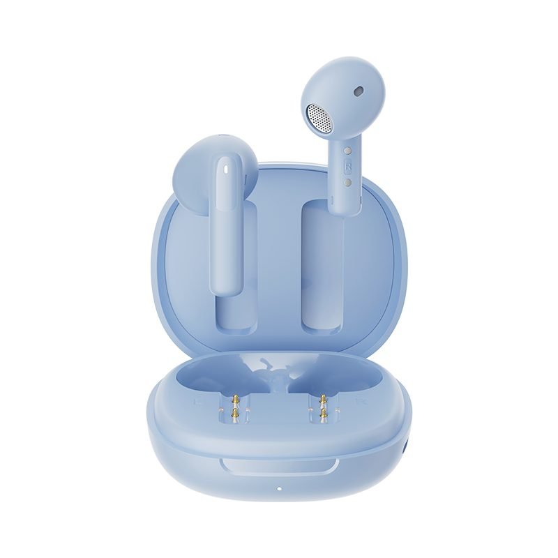 QCY AilyBuds E20 Clear Blue- Hybrid ANC Semi-Ear TWS earbuds 6mics 13mm driver IPX4 BT5.4 35h QCY AilyBuds E20 Clear Blue- Hybrid ANC Semi-Ear TWS earbuds 6mics 13mm driver IPX4 BT5.4 35h