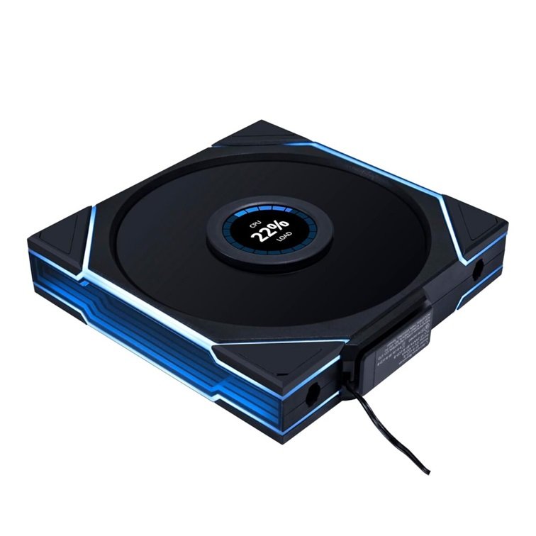 Lian Li UNI FAN TL-LCD Wireless Reverse 140 Black (1pc) Case Fan – No Controller Included Lian Li UNI FAN TL-LCD Wireless Reverse 140 Black (1pc) Case Fan – No Controller Included
