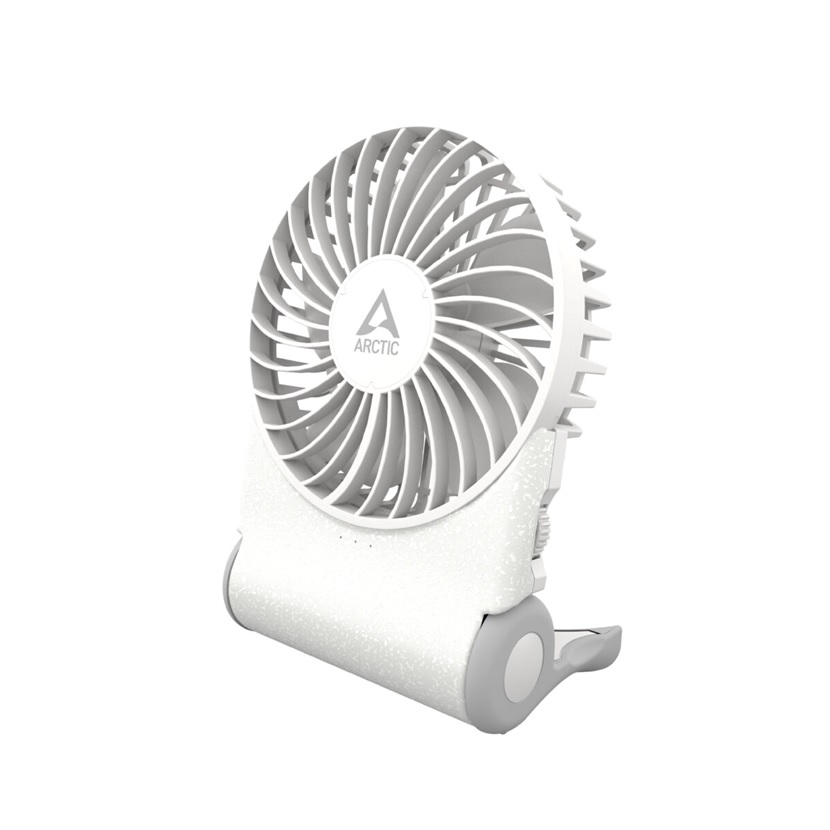 ARCTIC Summair2Go – White Portable Battery-Powered Handheld Fan w. Battery ARCTIC Summair2Go – White Portable Battery-Powered Handheld Fan w. Battery