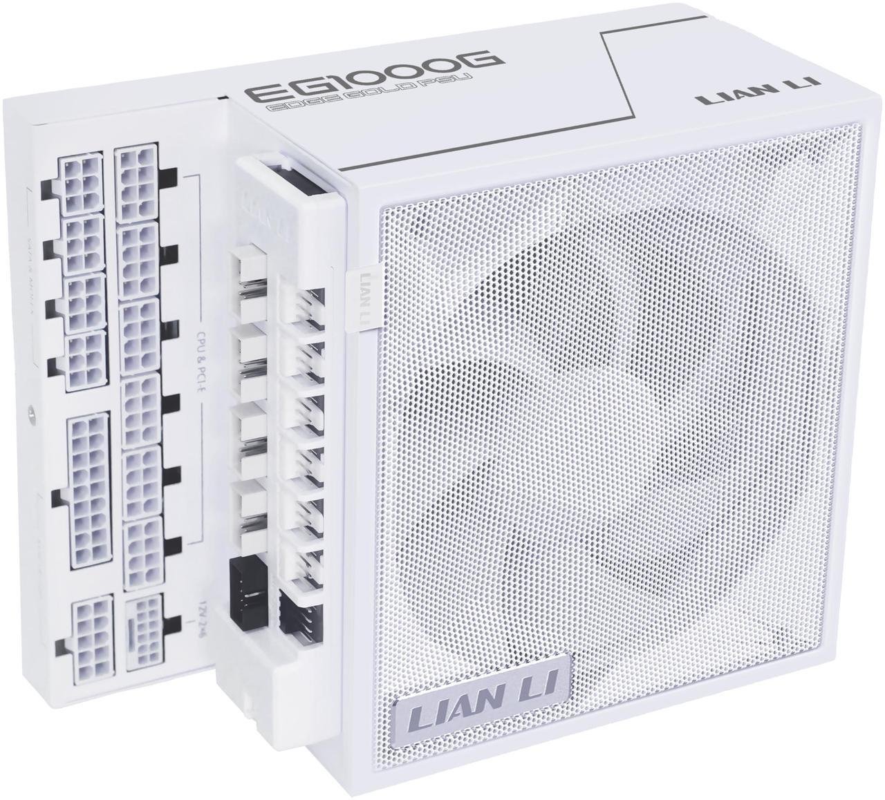Lian Li Edge 1000W White 80+ Gold (with USB HUB), Fully Modular ATX PSU Lian Li Edge 1000W White 80+ Gold (with USB HUB), Fully Modular ATX PSU