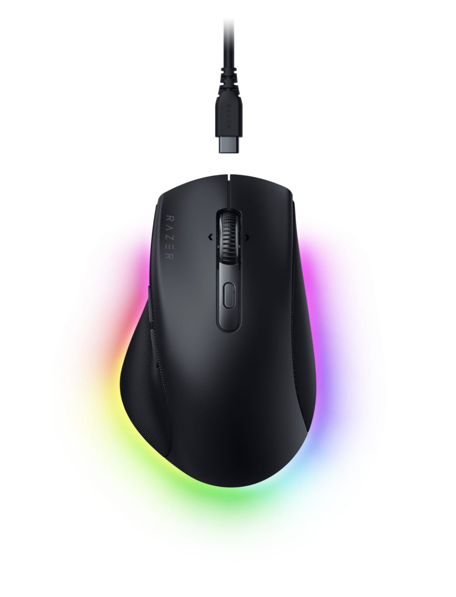 Razer PRO CLICK V2 – Wireless Ergonomic Mouse – ChatGPT AI – RGB Gaming – Long Battery Razer PRO CLICK V2 – Wireless Ergonomic Mouse – ChatGPT AI – RGB Gaming – Long Battery