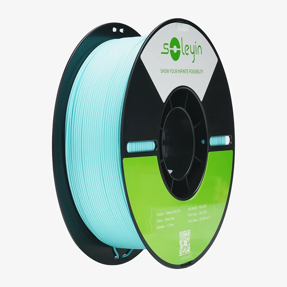Creality Soleyin Ultra PLA Ocean Blue 3D Printer Filament 1 kg Spool,1.75 mm