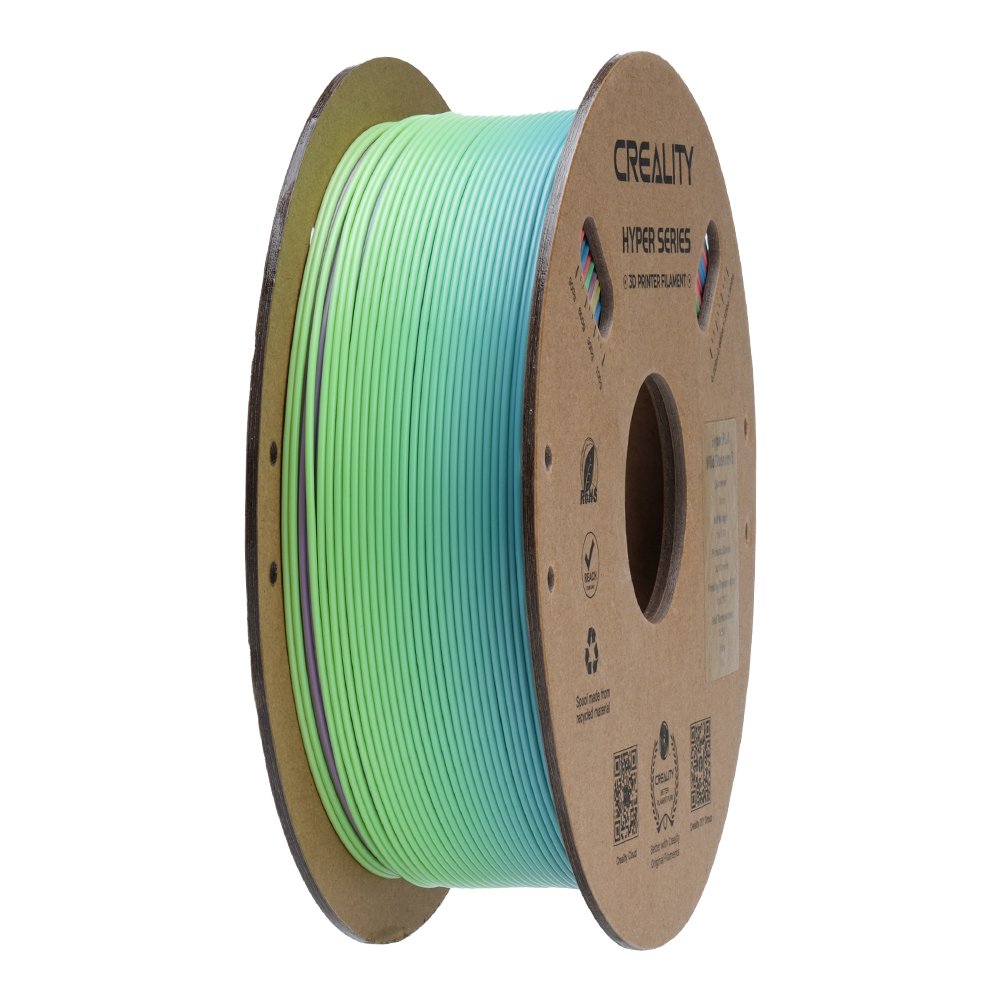 Creality Hyper PLA Rainbow Wild Blossom Short Grad.- Fast Printing Filament with CFS tag 1kg 1.75 Creality Hyper PLA Rainbow Wild Blossom Short Grad.- Fast Printing Filament with CFS tag 1kg 1.75