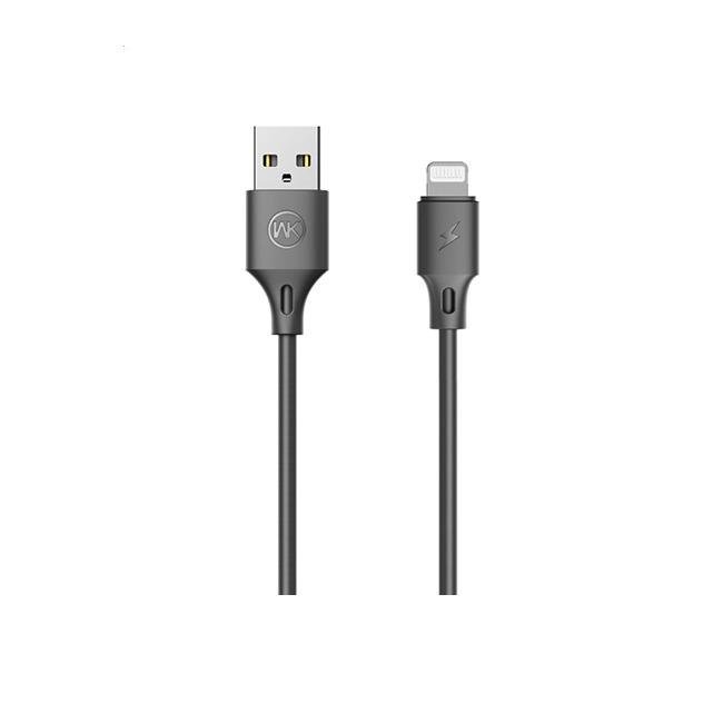 Καλώδιο Φόρτισης WK WDC-092 USB σε Lightning 1m Μαύρο Καλώδιο Φόρτισης WK WDC-092 USB σε Lightning 1m Μαύρο