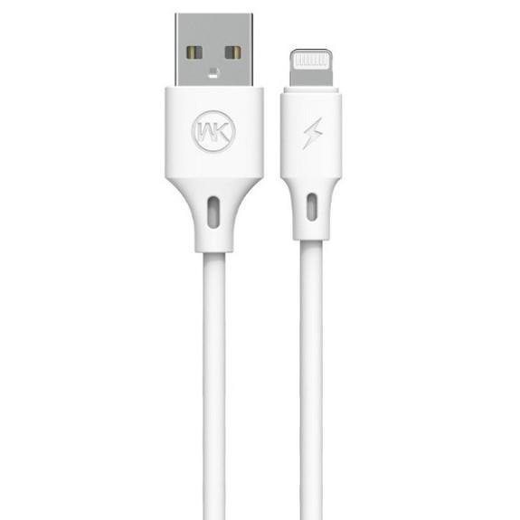 Καλώδιο Φόρτισης WK WDC-092 USB σε Lightning 1m Λευκό Καλώδιο Φόρτισης WK WDC-092 USB σε Lightning 1m Λευκό