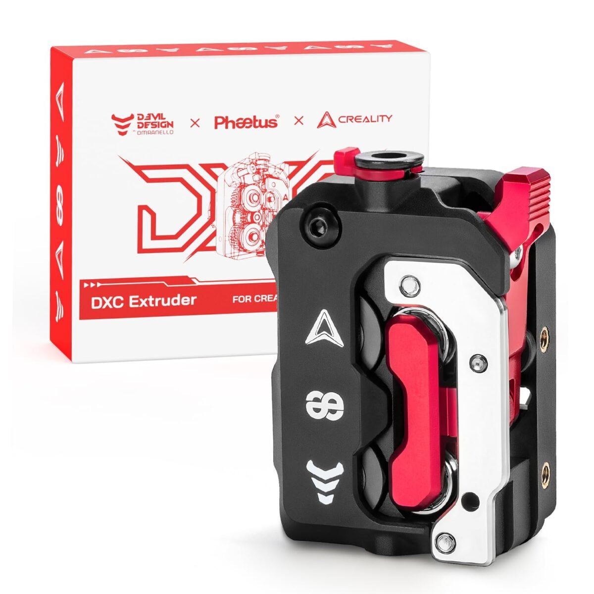 Creality DXC Extruder for K1, K1 Max, K1C, K1 SE – plug and play no conversions needed Creality DXC Extruder for K1, K1 Max, K1C, K1 SE – plug and play no conversions needed