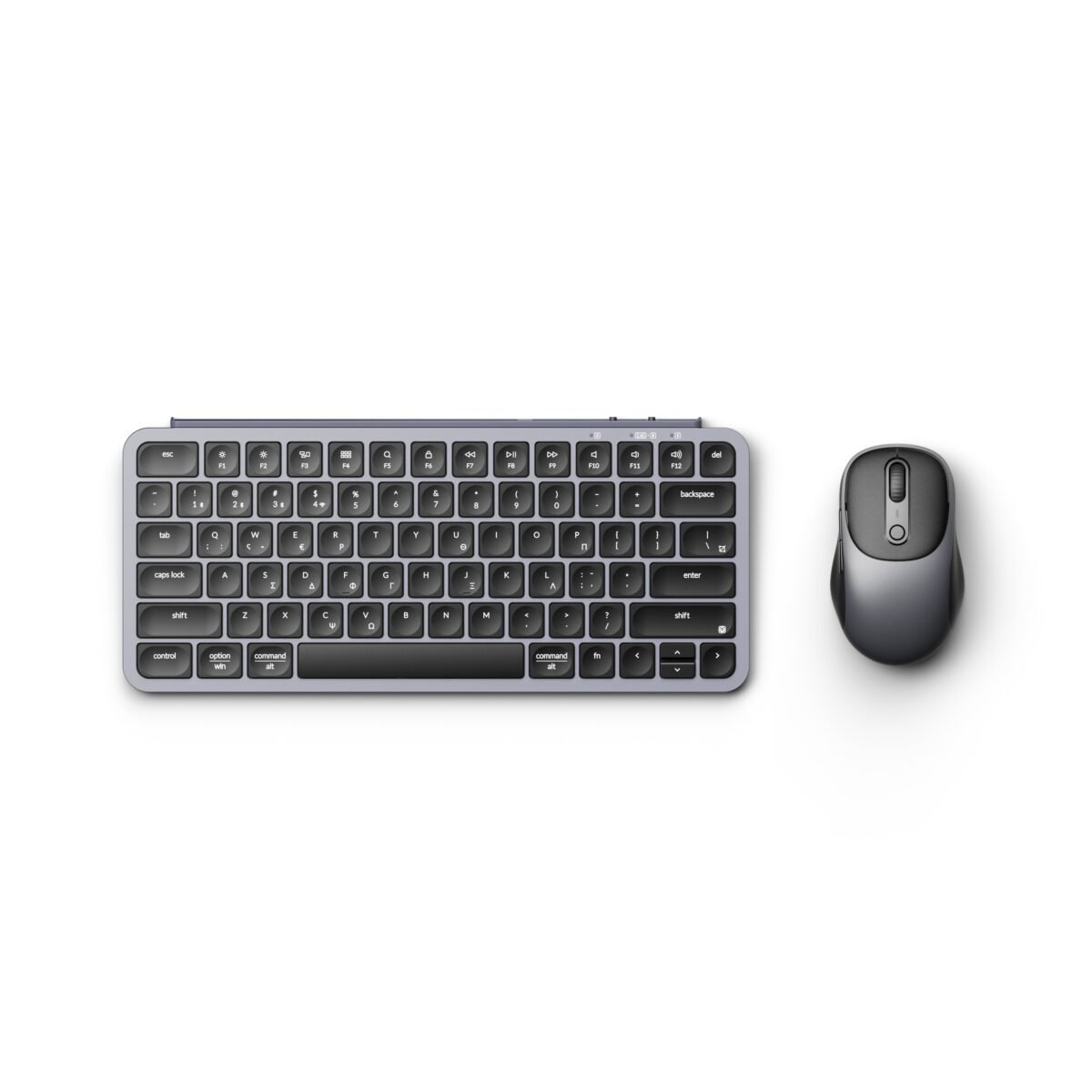 Keychron B1 Pro Combo (KCBD3-GR) Ultraslim Wireless Keyboard and Mouse 75% GR – Space Grey Keychron B1 Pro Combo (KCBD3-GR) Ultraslim Wireless Keyboard and Mouse 75% GR – Space Grey
