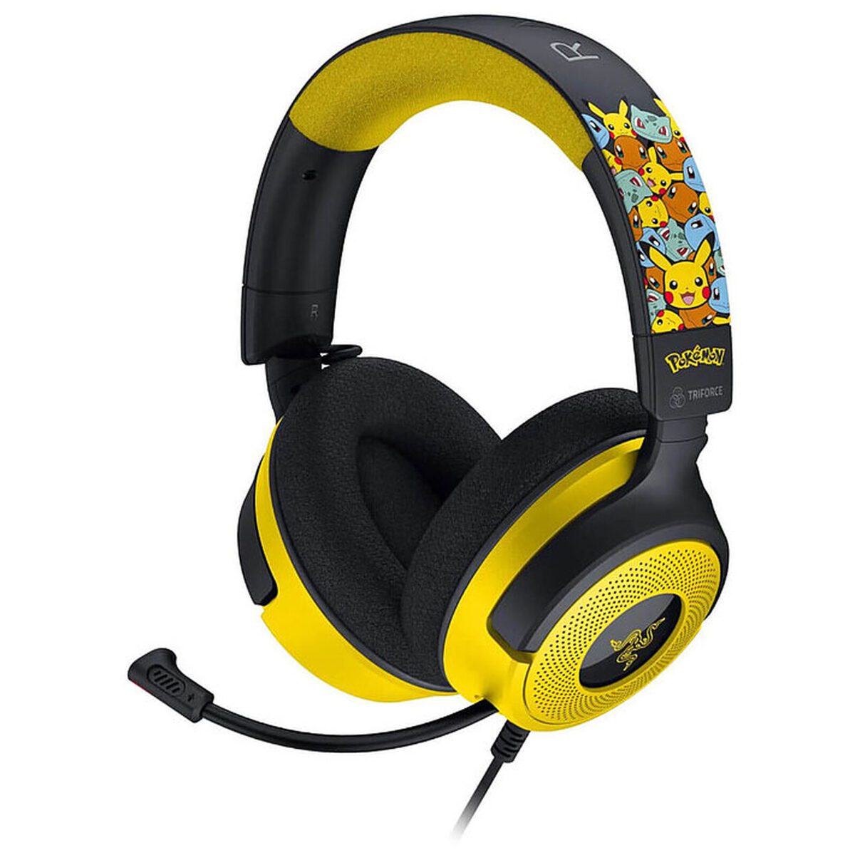 Razer Kraken V4 X – Pokemon Kanto Starters – USB RGB 7.1 Gaming Headset – 40 MM Driver – PC/PS5/PS4 Razer Kraken V4 X – Pokemon Kanto Starters – USB RGB 7.1 Gaming Headset – 40 MM Driver – PC/PS5/PS4