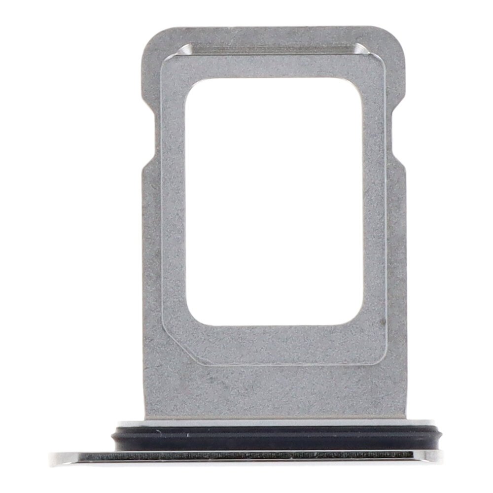 SIM Card Tray with Waterproof Rubber Ring for iPhone 11 Pro Max Single Card Version White SIM Card Tray with Waterproof Rubber Ring for iPhone 11 Pro Max Single Card Version White