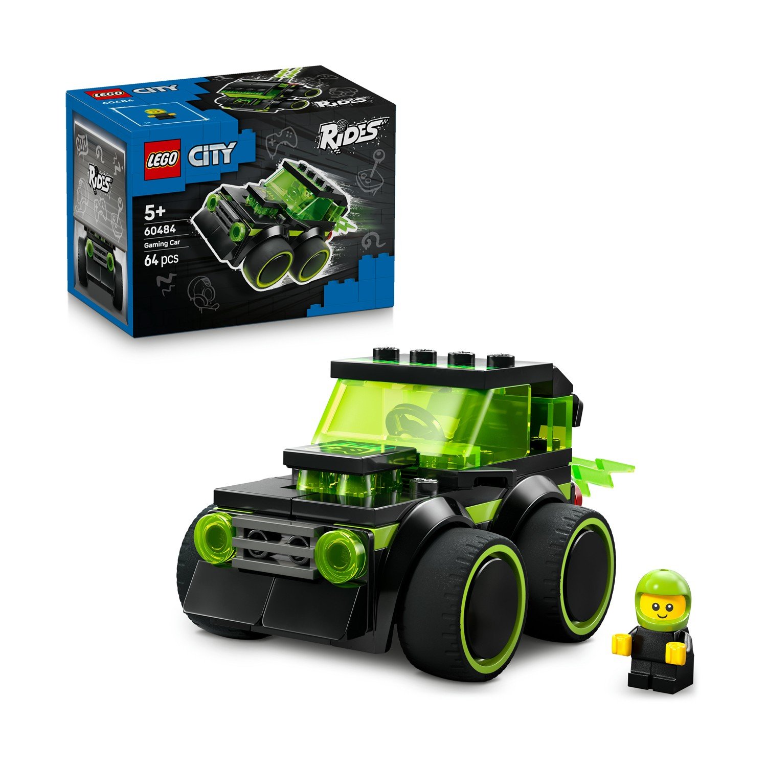 LEGO® City: Rides – Gaming Race Car (60484)