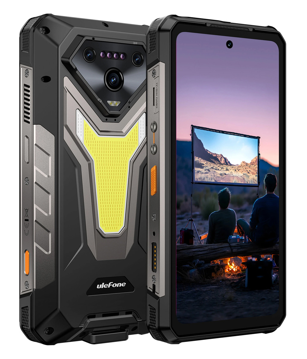 ULEFONE smartphone Armor 34 Pro Plus με βιντεοπροβολέα, 6.95″, 5G, 16/512GB, 25500mAh, IP68/IP69K/MIL-STD-810H, μαύρο ULEFONE smartphone Armor 34 Pro Plus με βιντεοπροβολέα, 6.95″, 5G, 16/512GB, 25500mAh, IP68/IP69K/MIL-STD-810H, μαύρο