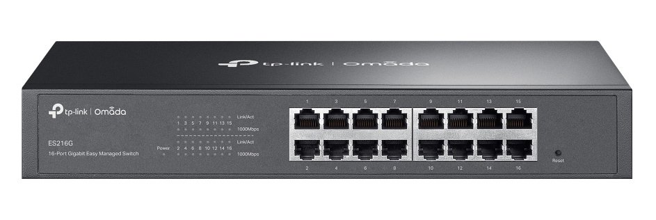 TP-LINK easy managed switch ES216G, 16x Gigabit θύρες, V1.0 TP-LINK easy managed switch ES216G, 16x Gigabit θύρες, V1.0