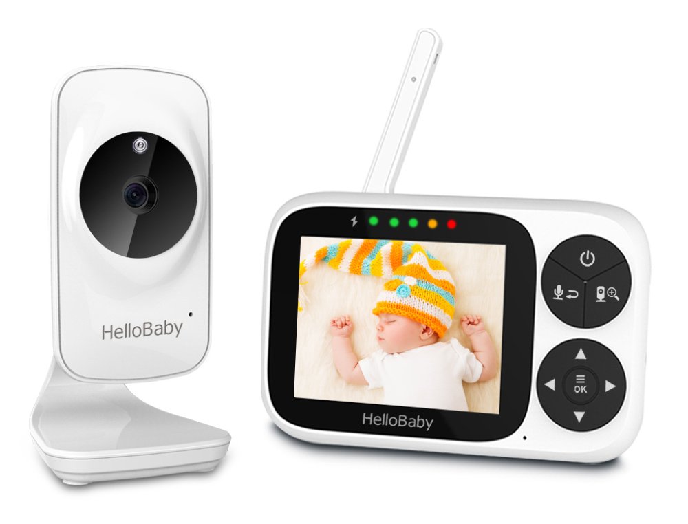 HELLOBABY ενδοεπικοινωνία μωρού HB2033 με κάμερα & οθόνη 3.2″, 720p HELLOBABY ενδοεπικοινωνία μωρού HB2033 με κάμερα & οθόνη 3.2″, 720p