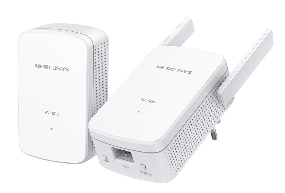 MERCUSYS Powerline Extender MP510 Kit, AV1000 Gigabit, WiFi, Ver: 1.0 MERCUSYS Powerline Extender MP510 Kit, AV1000 Gigabit, WiFi, Ver: 1.0