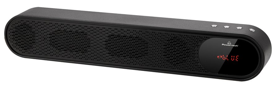 POWERTECH soundbar PT-986, 10W RMS, TWS, FM, 1200mAh, μαύρο POWERTECH soundbar PT-986, 10W RMS, TWS, FM, 1200mAh, μαύρο