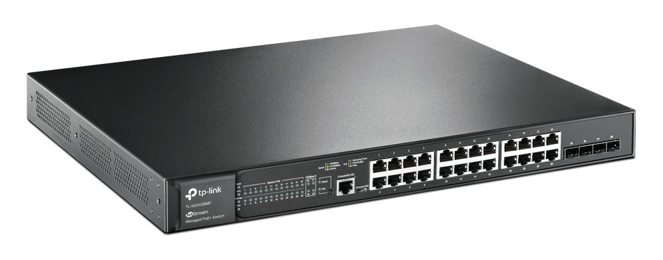 TP-LINK L2 Managed Switch TL-SG3428MP, 24x PoE+, 4x SFP, Ver. 5.2 TP-LINK L2 Managed Switch TL-SG3428MP, 24x PoE+, 4x SFP, Ver. 5.2