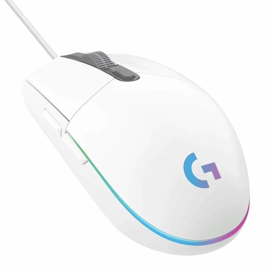 Logitech G203 Lightsync Gaming Mouse (910-005797) White