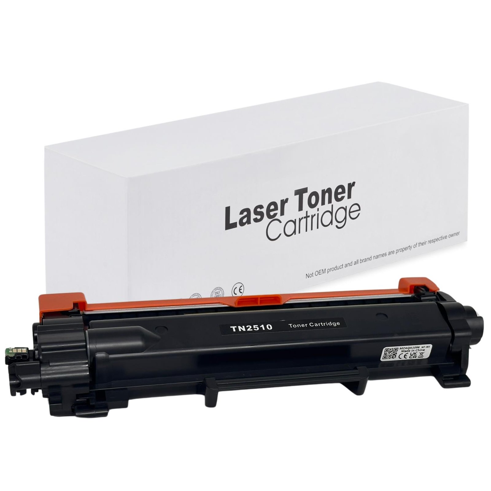 Tn-2510 Συμβατό Toner για Laser Εκτυπωτή Brother TN-2510 1200 Σελίδων Μαύρο με Chip