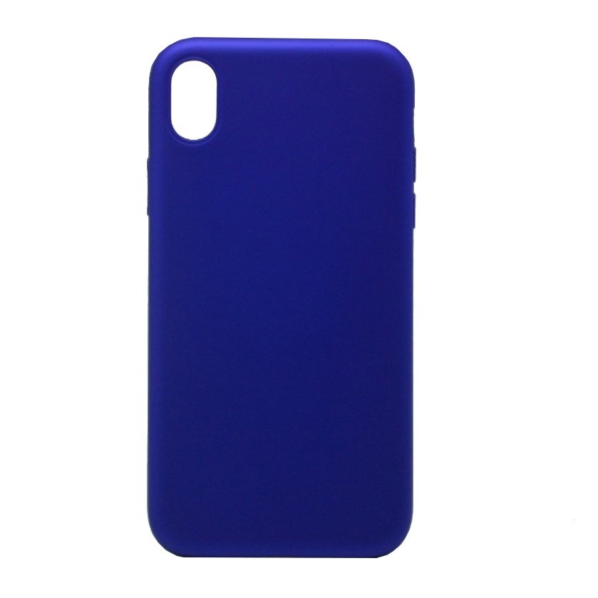 ΘΗΚΗ IPHONE XS MAX ΣΙΛΙΚΟΝΗΣ TPU SOFT TOUCH BLUE