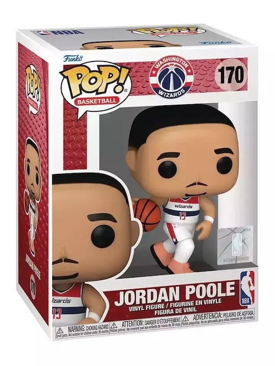 Funko Pop! Basketball NBA: Washington Wizards - Jordan Poole 170 Vinyl Figure