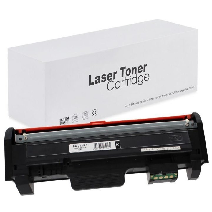 Συμβατό Toner για Laser Εκτυπωτή Xerox 106R02778, 3052, 32 Μαύρο με νέο Chip