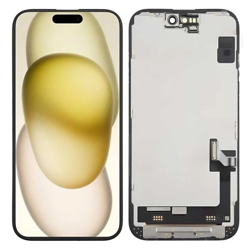 GX Hard OLED Οθόνη με Μηχανισμό Αφής για iPhone 16 (Replaceable IC) Μαύρο
