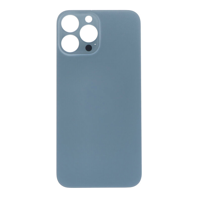 Πίσω Καπάκι Μπαταρίας / Battery Door with Adhesive for iPhone 13 Pro 6.1" Large Hole Blue